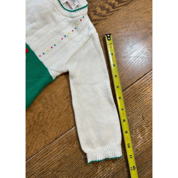 Vintage Toddle Time Penney’s Sesame St. Big Bird Alphabet Sweater Dress Sz 2T - Picture 3 of 6